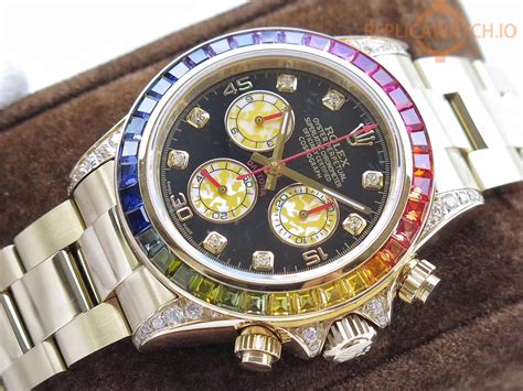 daytona rolex replica watch rainbow|rolex daytona rainbow 2022.